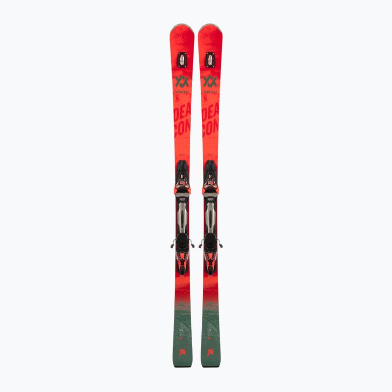 Sci da discesa Völkl Deacon 74 + attacchi RMotion2 16 GW rosso/grigio 10