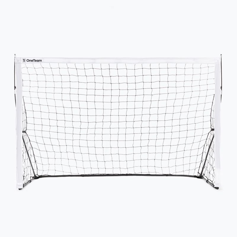 Porta da calcio OneTeam Flex 240 x 150 cm bianco/nero 2