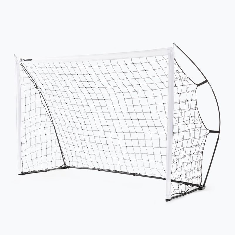Porta da calcio OneTeam Flex 240 x 150 cm bianco/nero 3