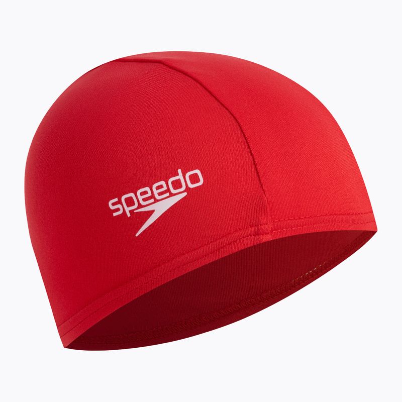 Cuffia Speedo Polyster rossa
