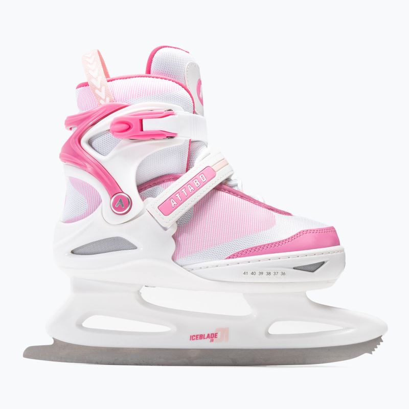 Pattini per bambini ATTABO ICEBLADE 01 bianco/rosa 2