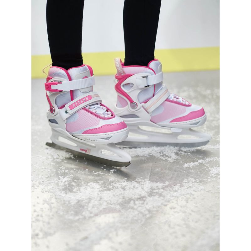 Pattini per bambini ATTABO ICEBLADE 01 bianco/rosa 3