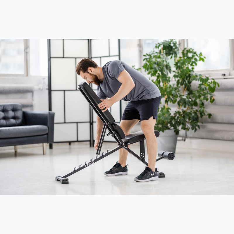 Panca da allenamento XTREXO B200 nero 6