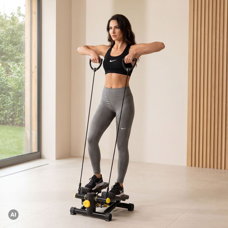 XTREXO FS100 stepper nero/giallo 4