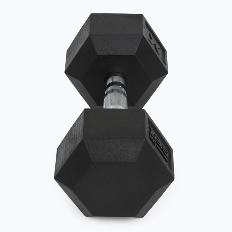 Manubrio gommato XTREXO Hex 12,5 kg 6