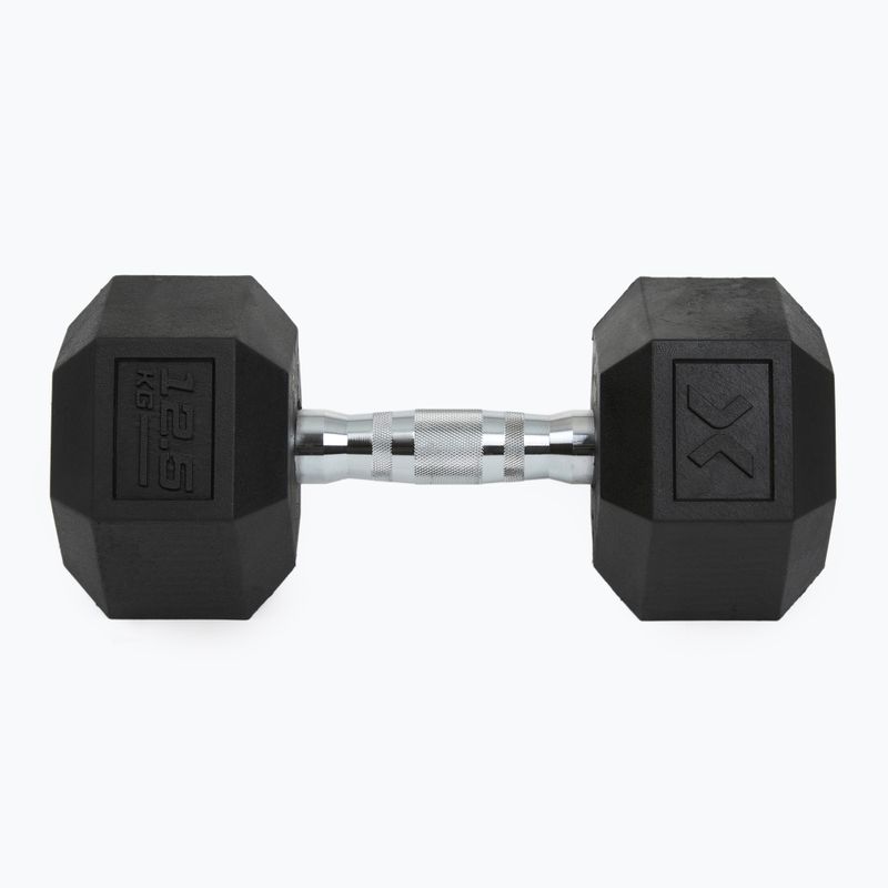 Manubrio gommato XTREXO Hex 12,5 kg 7
