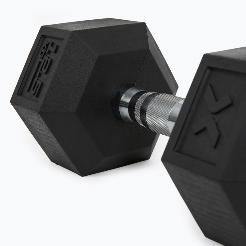 Manubrio gommato XTREXO Hex 12,5 kg 8