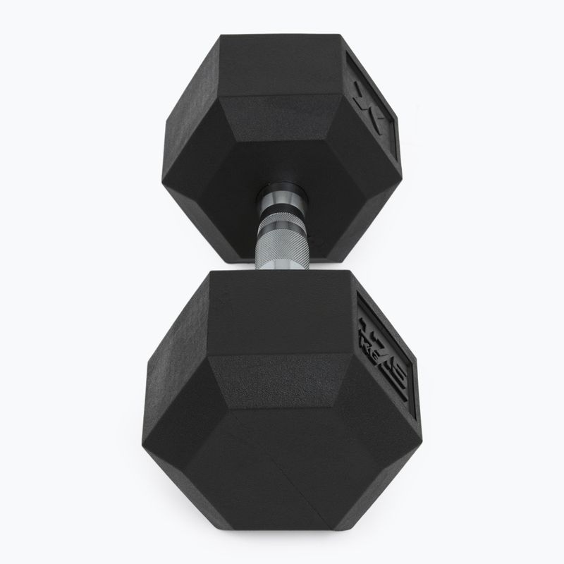 Manubri gommati XTREXO Hex 17,5 kg 6