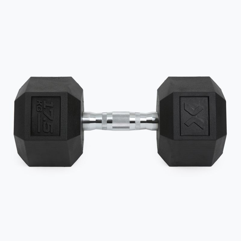 Manubri gommati XTREXO Hex 17,5 kg 7