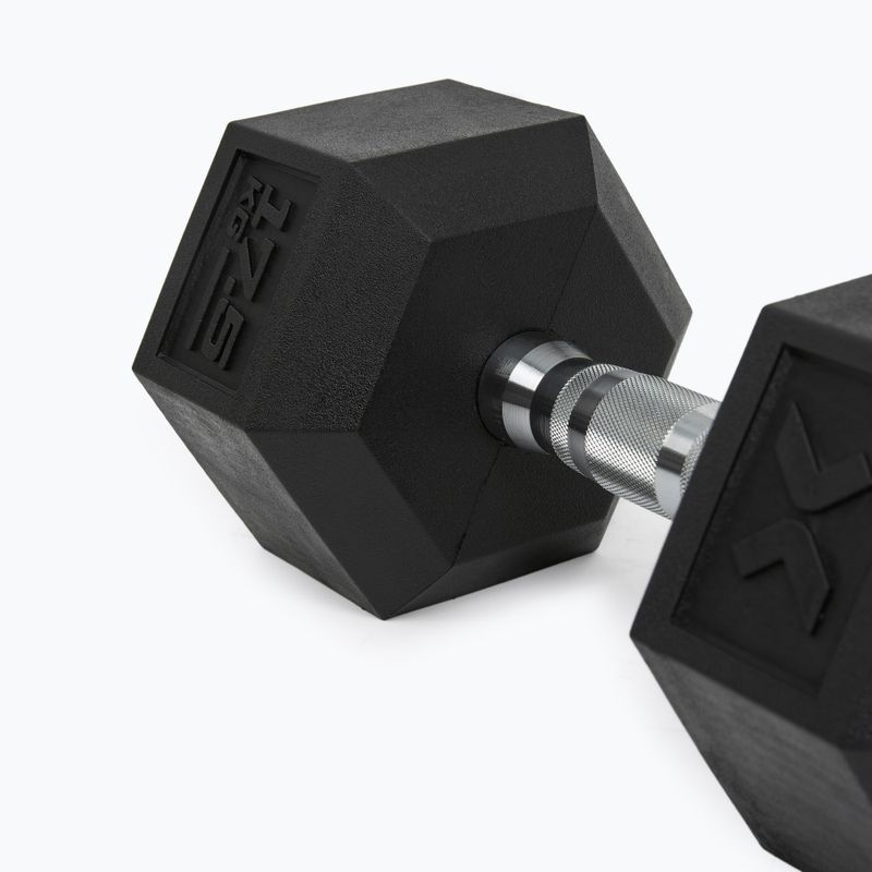 Manubri gommati XTREXO Hex 17,5 kg 8
