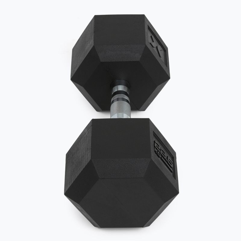 Manubri gommati XTREXO Hex 22,5 kg 6