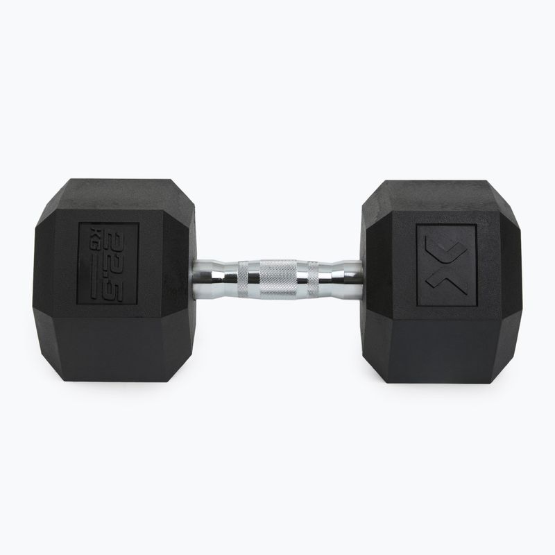 Manubri gommati XTREXO Hex 22,5 kg 7