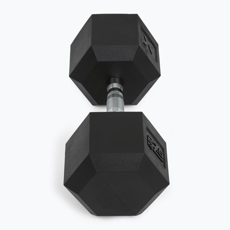 Manubri gommati XTREXO Hex 27,5 kg 6