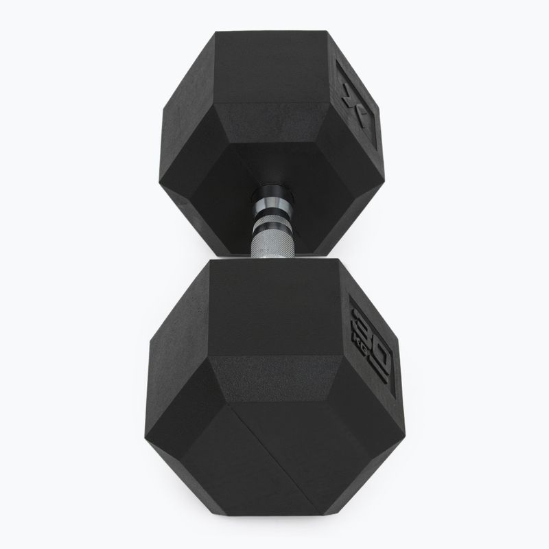 Manubri gommati XTREXO Hex 30 kg 6