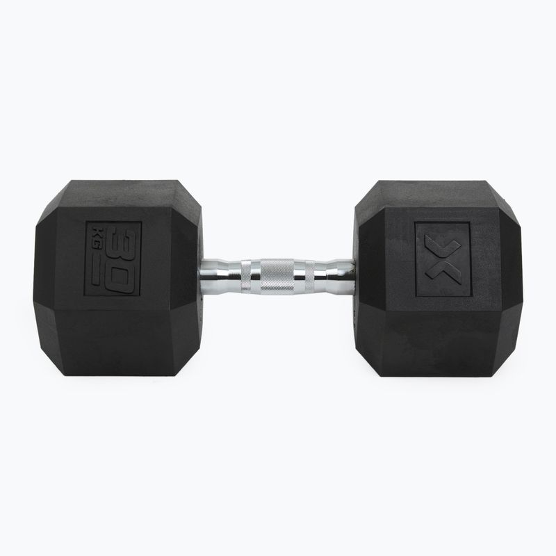 Manubri gommati XTREXO Hex 30 kg 7