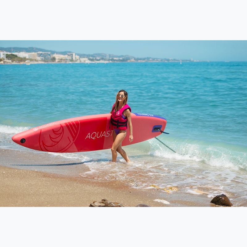 Tavola SUP AQUASTIC Touring 12'6" 2024 rosso 11