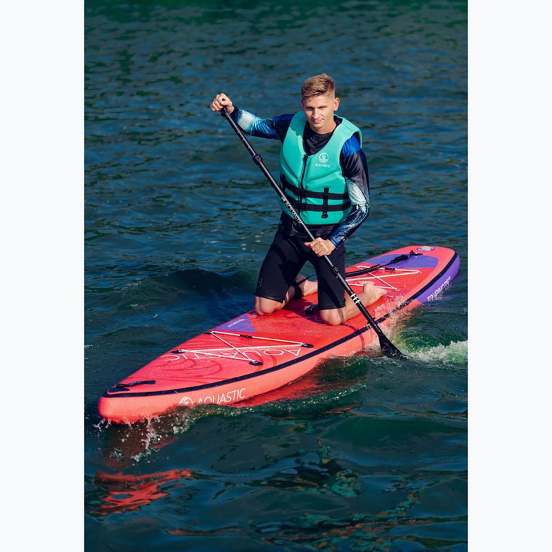Tavola SUP AQUASTIC Touring 12'6" 2024 rosso 5