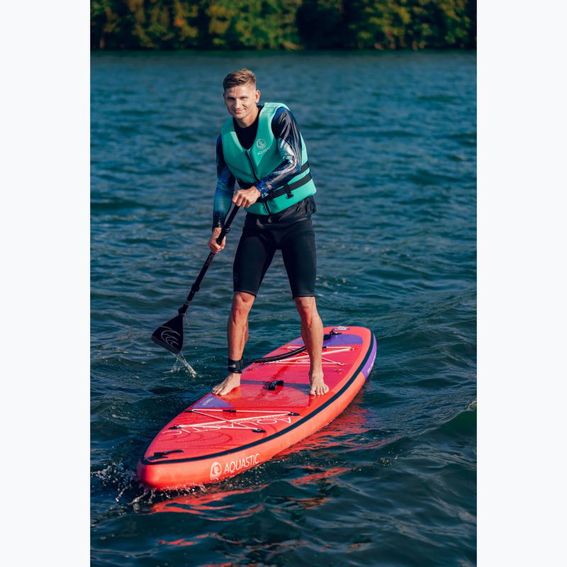 Tavola SUP AQUASTIC Touring 12'6" 2024 rosso 4