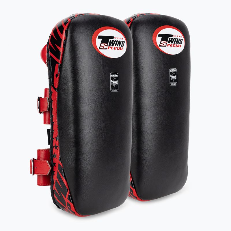 Dischi da allenamento Twins Special KPL1 M 2 pezzi nero/rosso