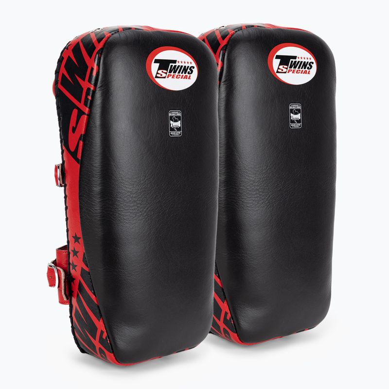 Dischi da allenamento Twins Special KPL1 XL 2 pezzi nero/rosso