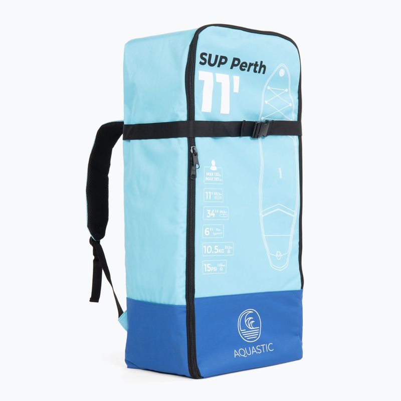 Zaino porta tavola SUP AQUASTIC Perth 11'0" blu 3