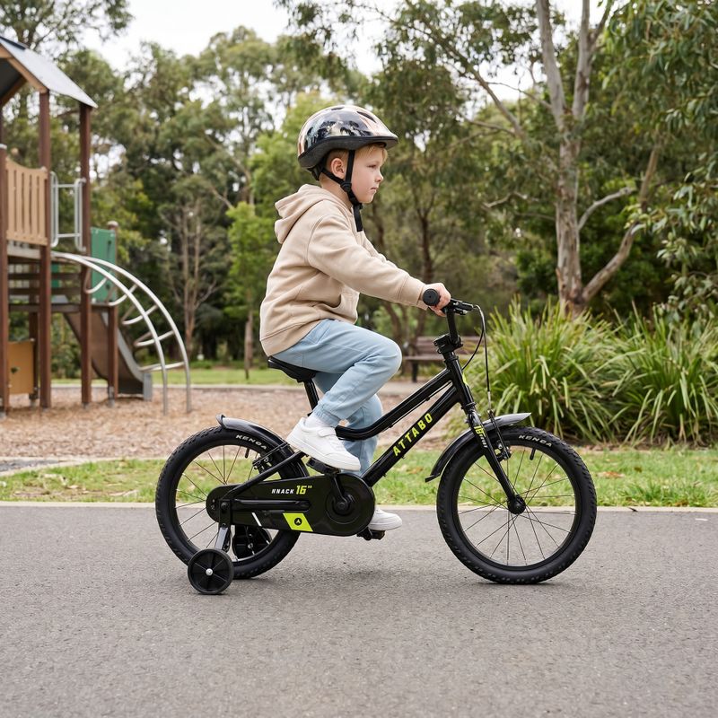Bicicletta da bambino ATTABO KNACK 16" nero 3