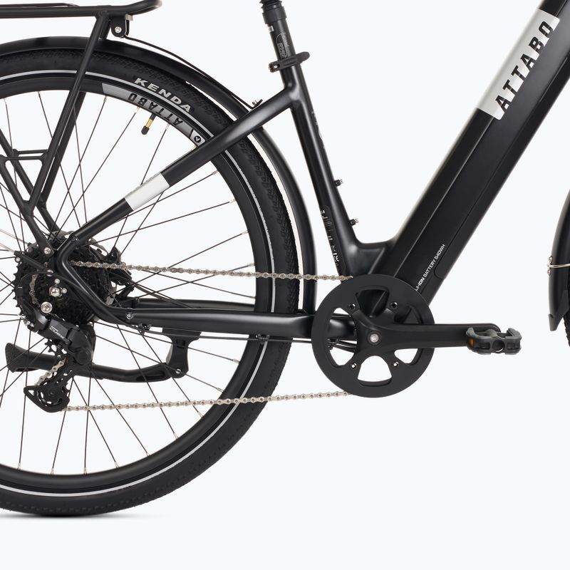 ATTABO E-SPATE 2.0 28" 36V 15Ah 540 Wh bici elettrica nera 7