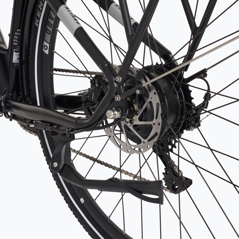 ATTABO E-SPATE 2.0 28" 36V 15Ah 540 Wh bici elettrica nera 9
