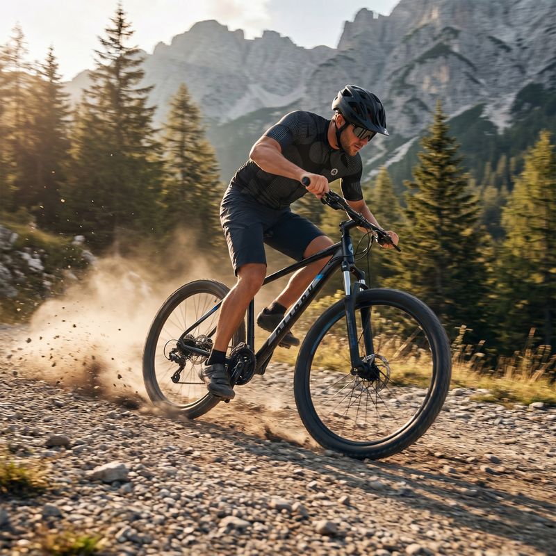 ATTABO ALPE 2.0 29" mountain bike uomo nero 5