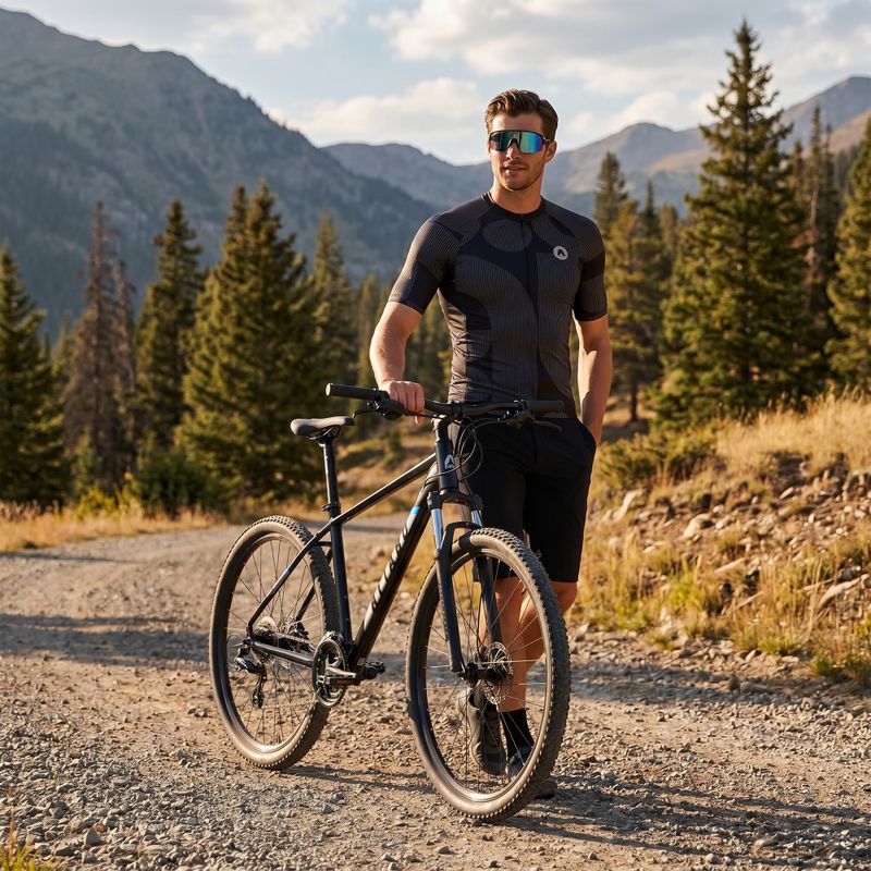 ATTABO ALPE 2.0 29" mountain bike uomo nero 6