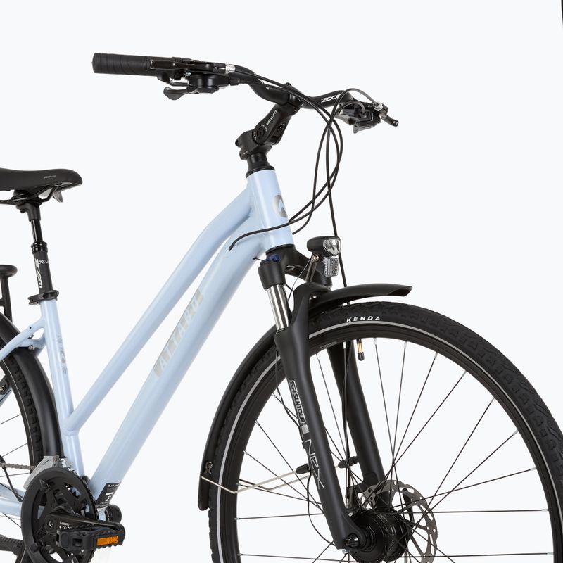 Bicicletta da trekking da donna ATTABO SPATE 2.0 28" bianco 4