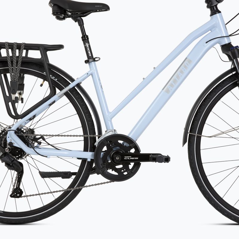 Bicicletta da trekking da donna ATTABO SPATE 2.0 28" bianco 5