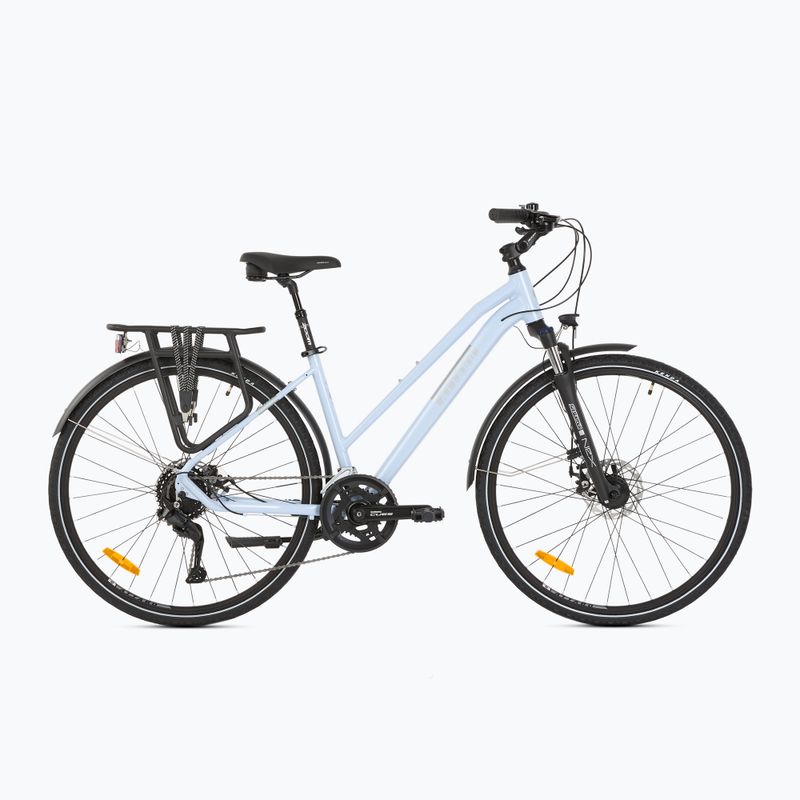 Bicicletta da trekking da donna ATTABO SPATE 2.0 28" bianco 16