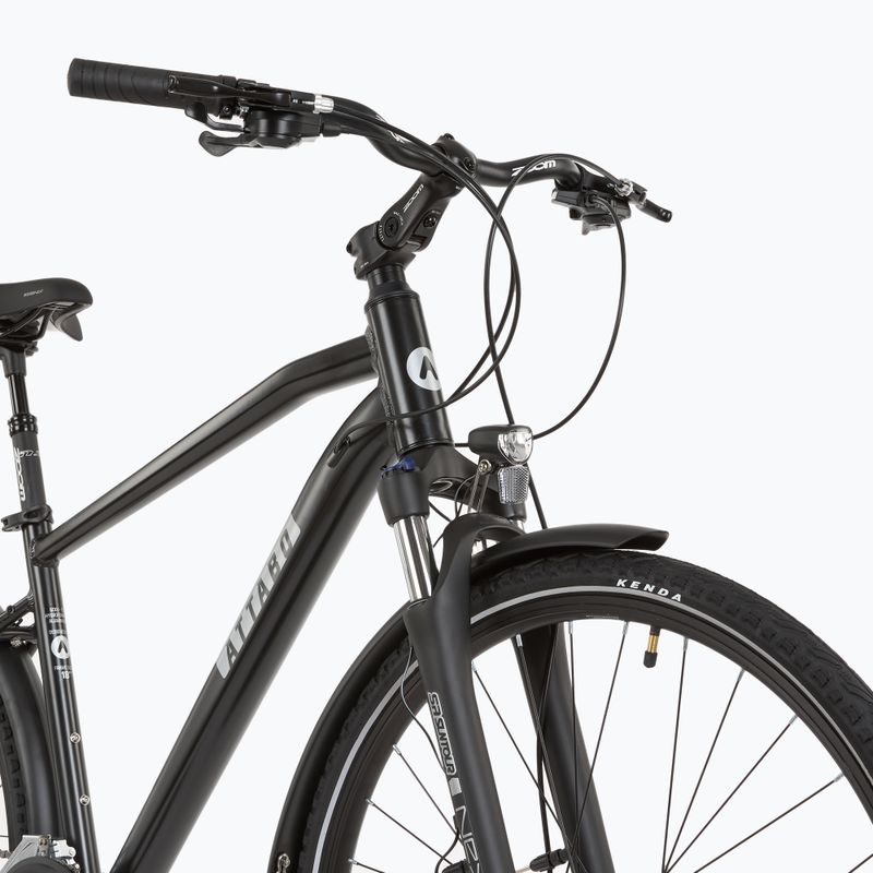 Bicicletta da trekking da uomo ATTABO SPATE 2.0 28" nero 4