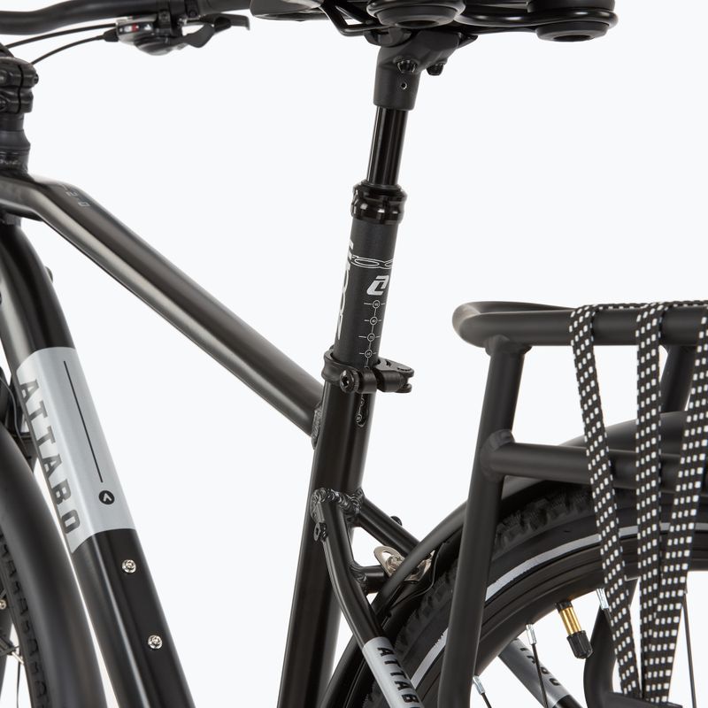 Bicicletta da trekking da uomo ATTABO SPATE 2.0 28" nero 9