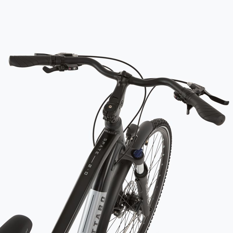 Bicicletta da trekking da uomo ATTABO SPATE 2.0 28" nero 10