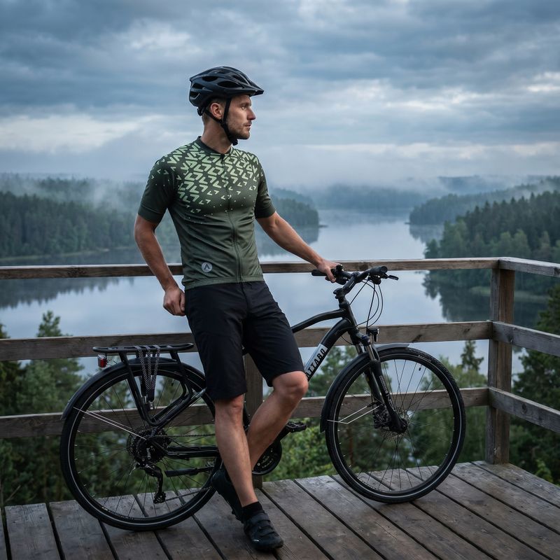 Bicicletta da trekking da uomo ATTABO SPATE 2.0 28" nero 6