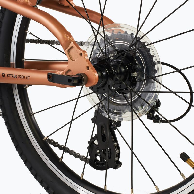 Bicicletta per bambini ATTABO RASH 20" rame 8