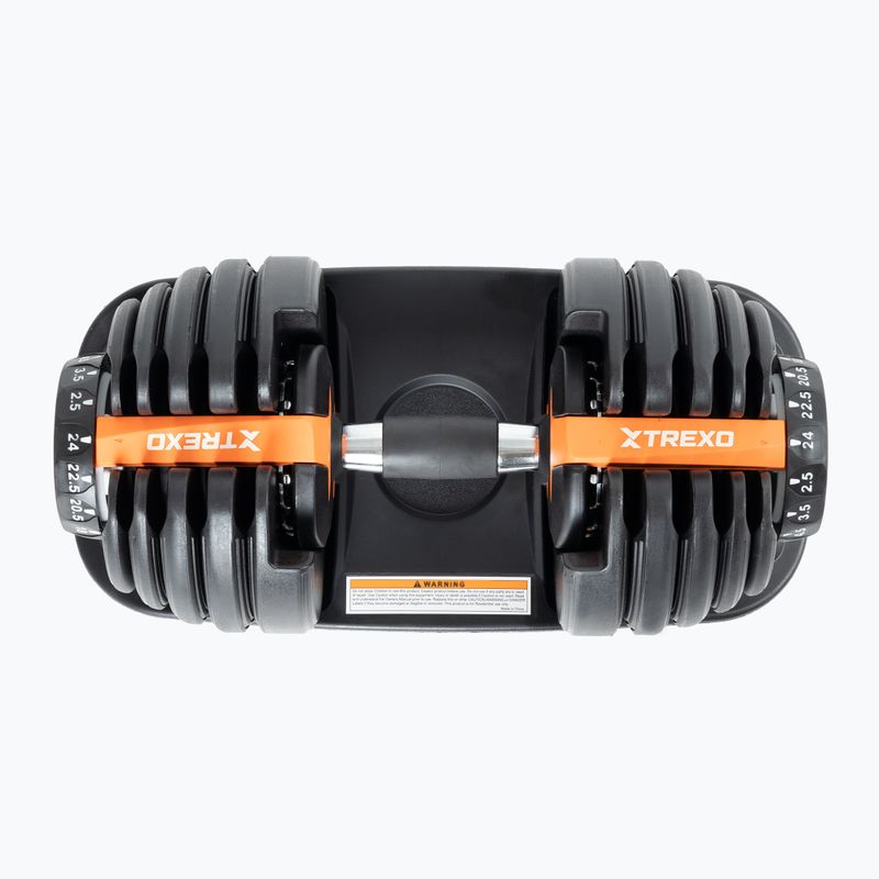 XTREXO ADT-24-BF Manubrio regolabile 24 kg nero 4