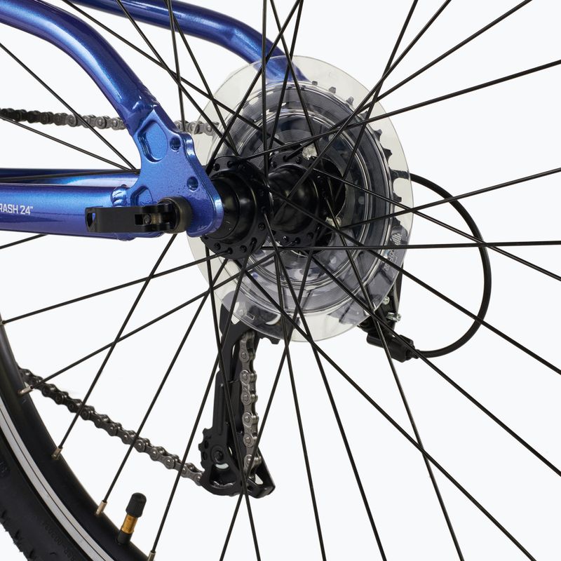 Bicicletta per bambini ATTABO RASH 24" blu 8