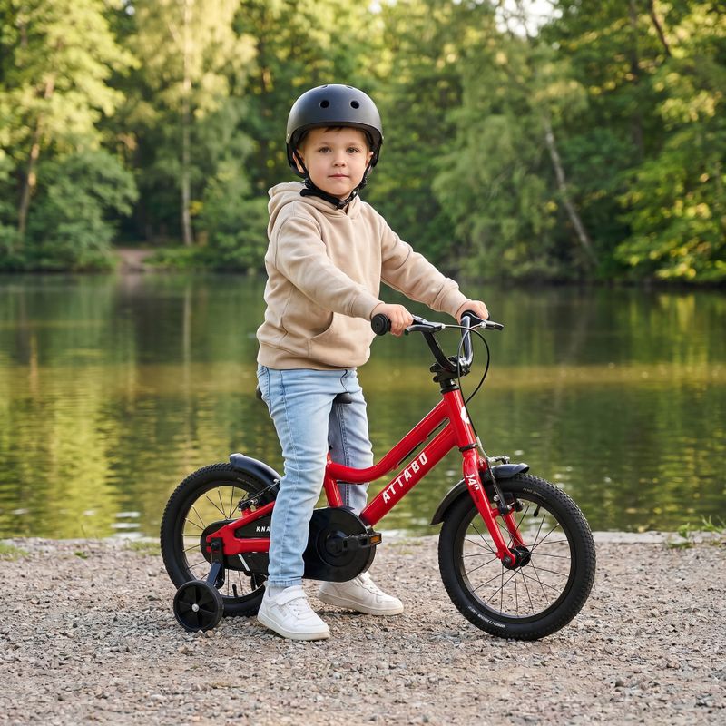 Bicicletta per bambini ATTABO KNACK 14" rosso 4