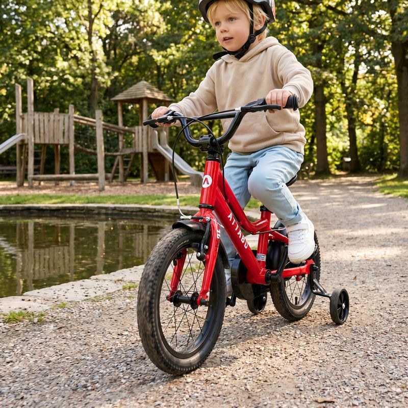 Bicicletta per bambini ATTABO KNACK 14" rosso 7