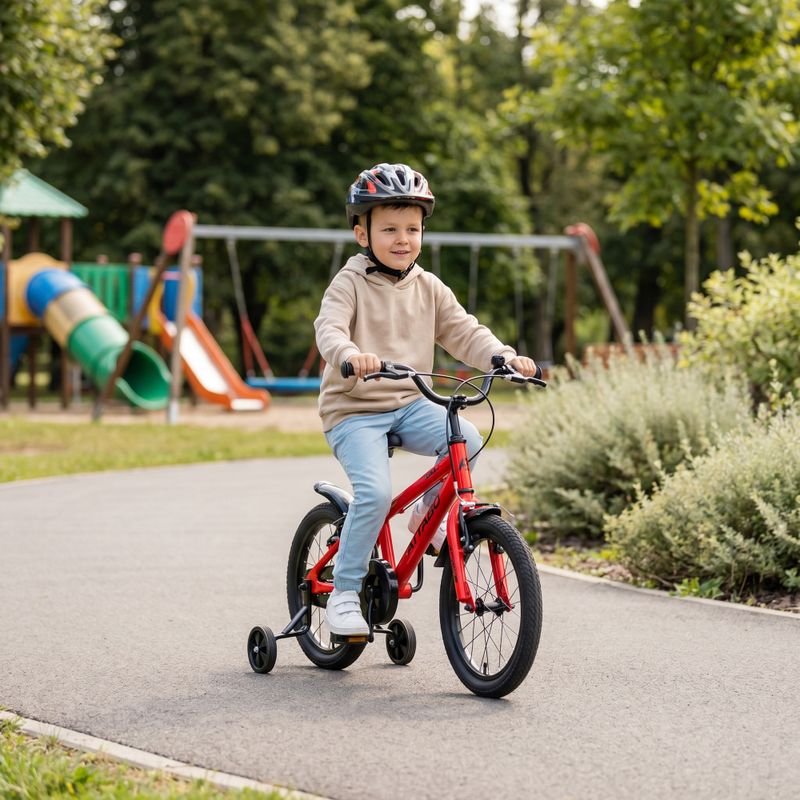 Bicicletta per bambini ATTABO KNACK 16" rosso 3