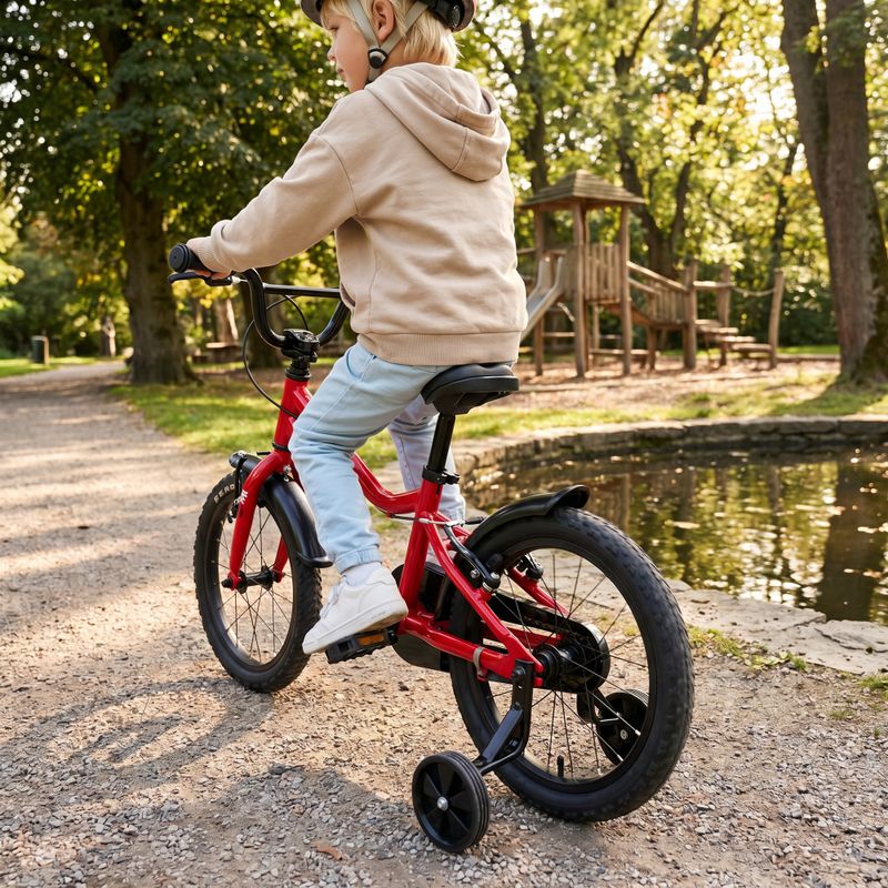 Bicicletta per bambini ATTABO KNACK 16" rosso 7