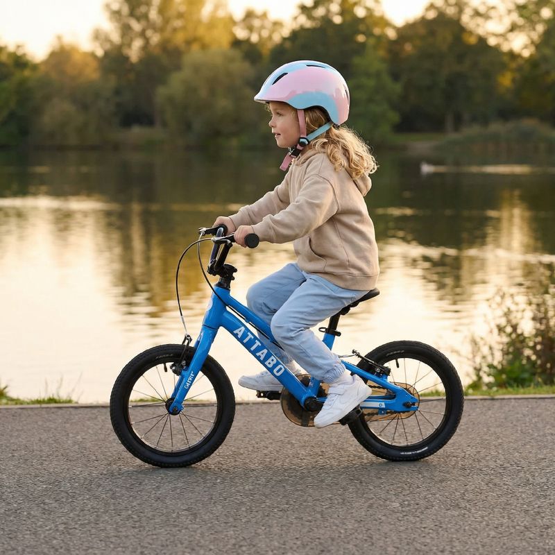 Bicicletta da bambino ATTABO EASE 14" blu 4