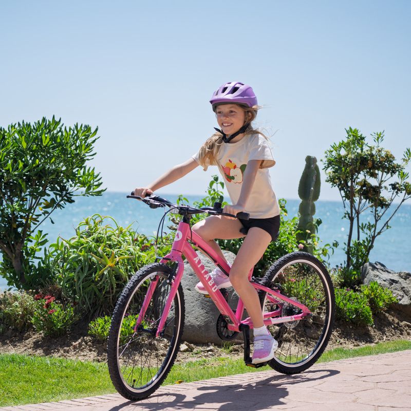 Bicicletta per bambini ATTABO EASE 24" rosa 12