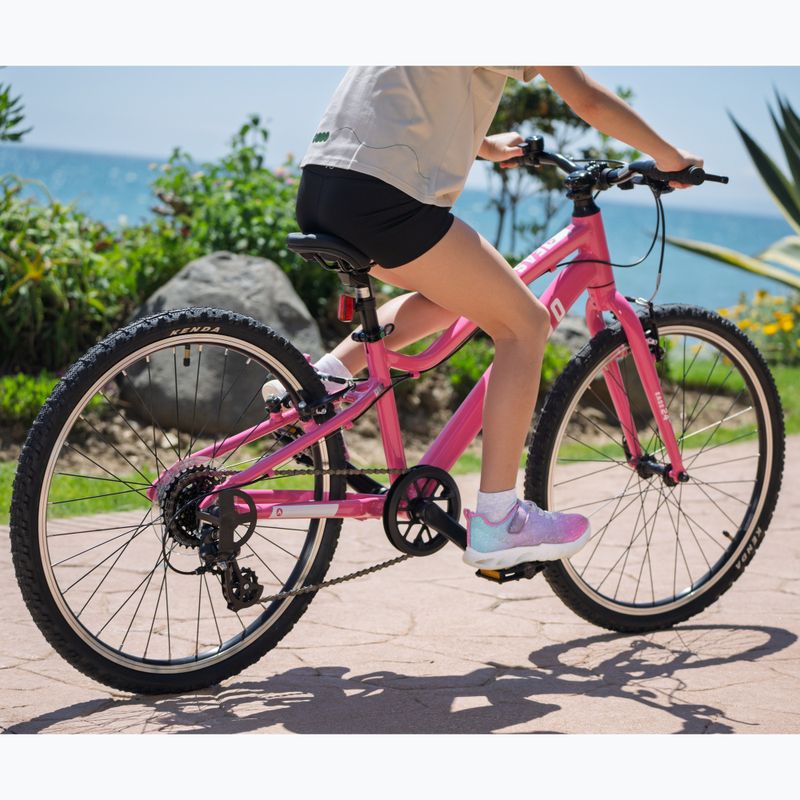 Bicicletta per bambini ATTABO EASE 24" rosa 13