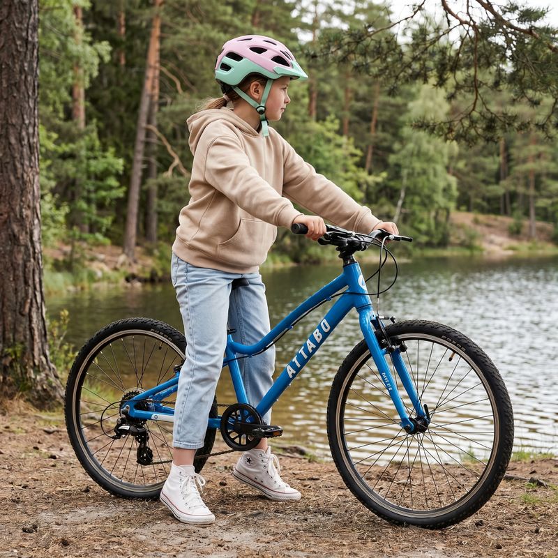 Bicicletta per bambini ATTABO EASE 24" blu 4