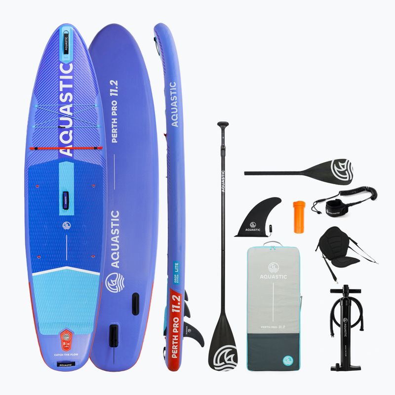 Tavola SUP AQUASTIC Perth Pro 11'2" allround blu