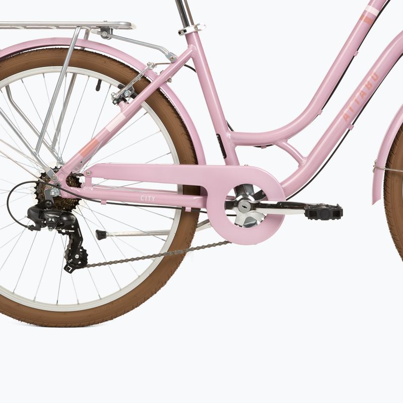 Bicicletta da città ATTABO CITY 26" rosa 5